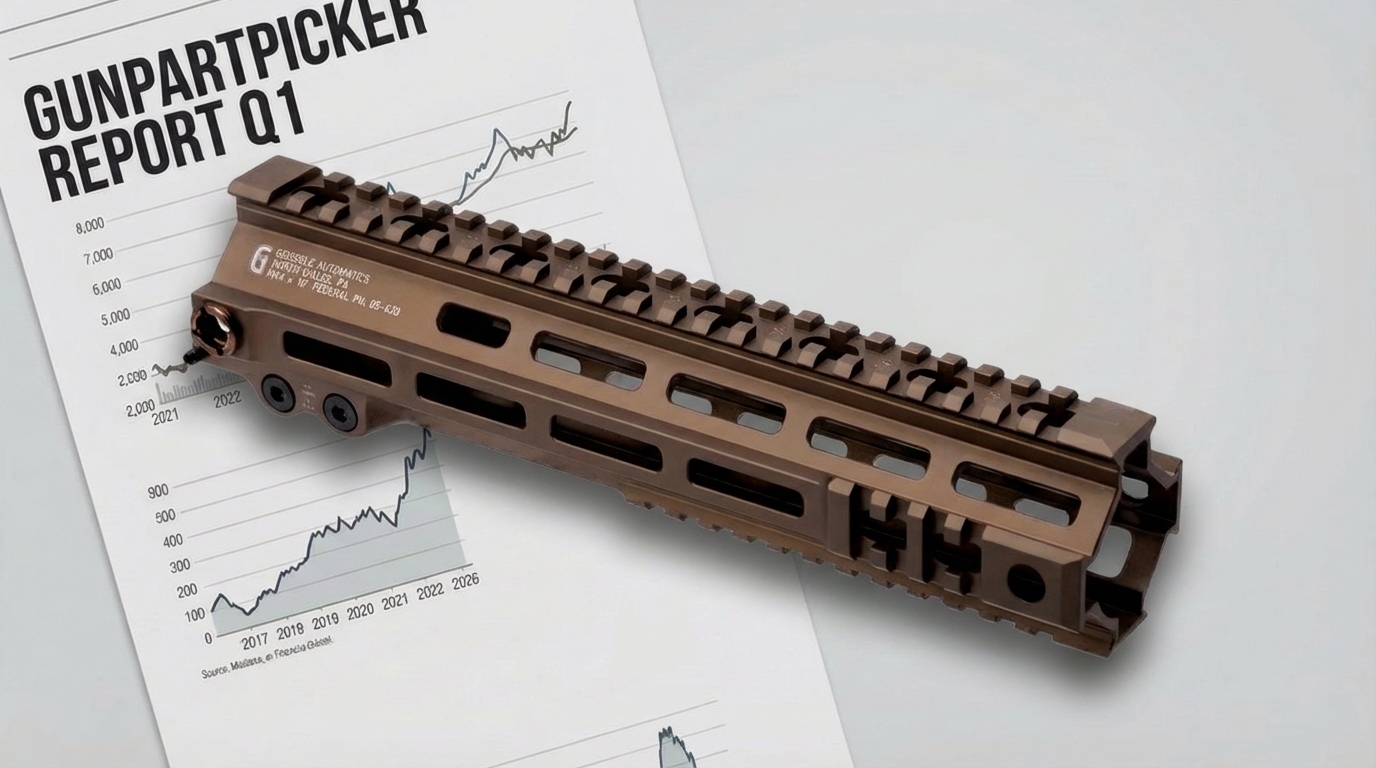 AR-15 Handguard Trends: What 15,000+ Builders Installed in 2026