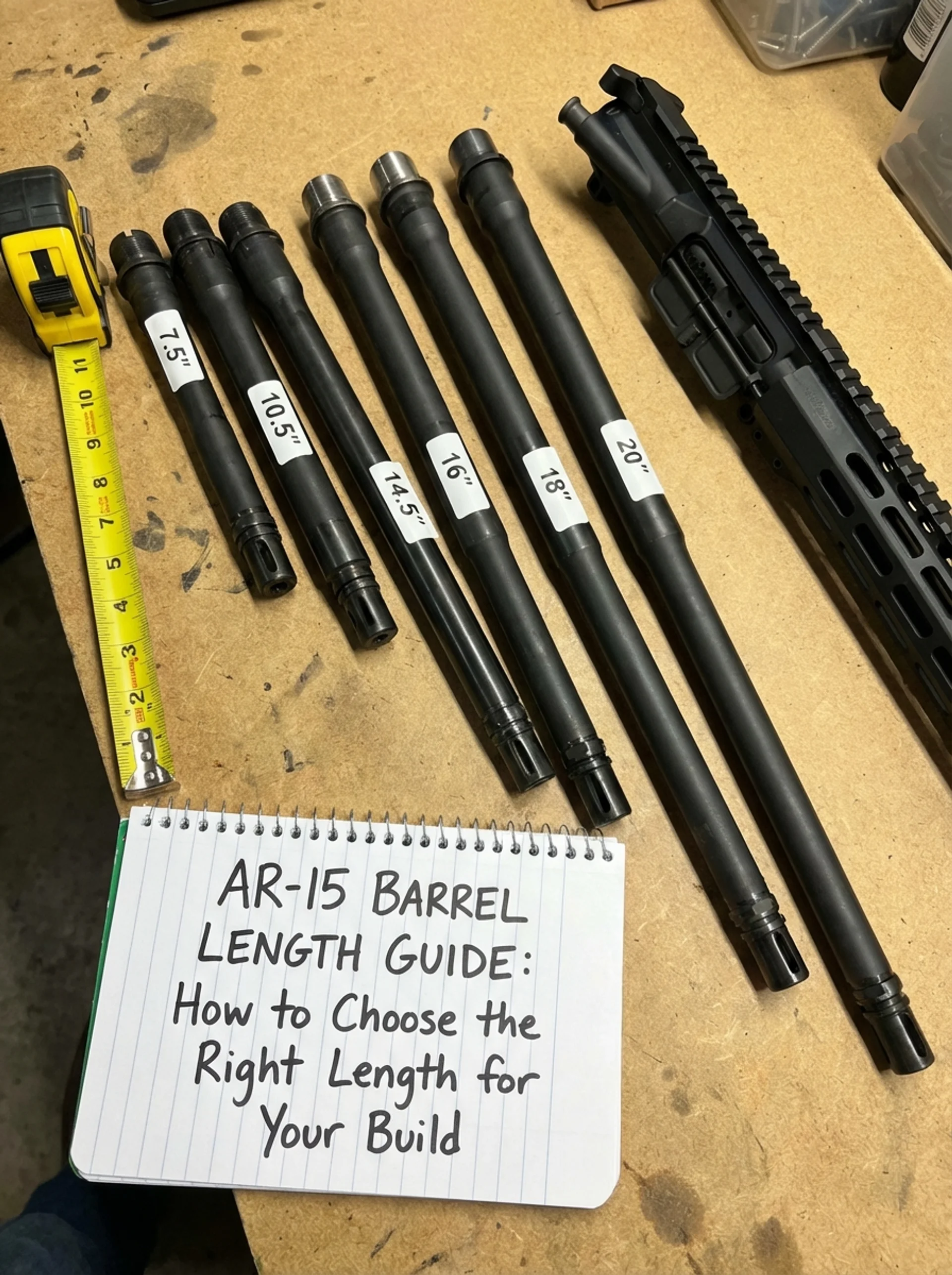 AR-15 Barrel Length & Brand Report: Data from 15,000+ Builds