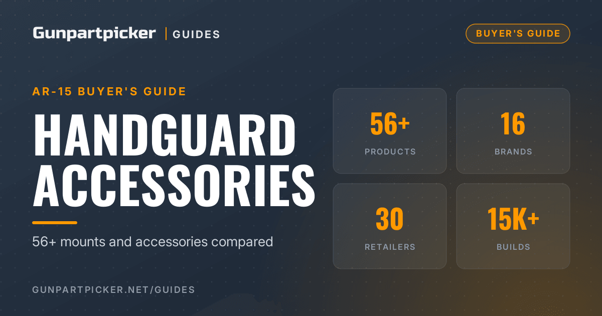 AR15 Handguard Accessories and Mounts Guide: 56+ Products Compared